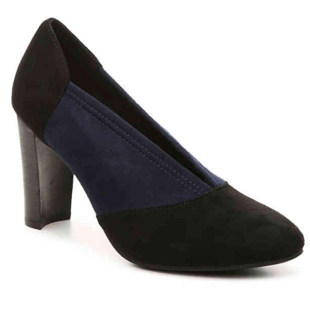 IMPO TREA pump heels navy black 9.5